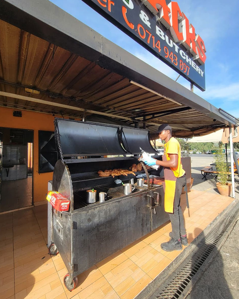 Chef Barbeque master rib racks restaurant Naivasha cbd places to eat
