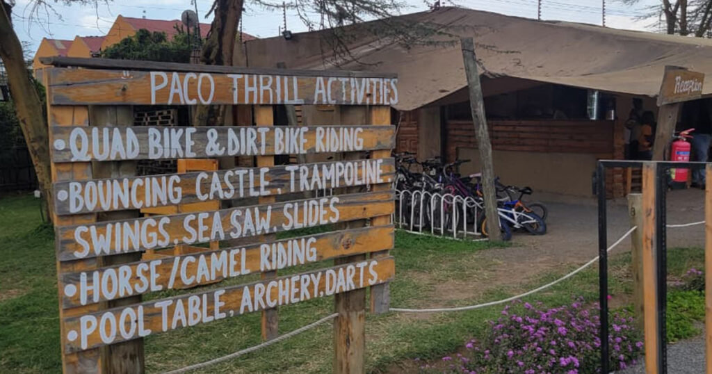 paco thrill haven restaurant naivasha cbd places to eat