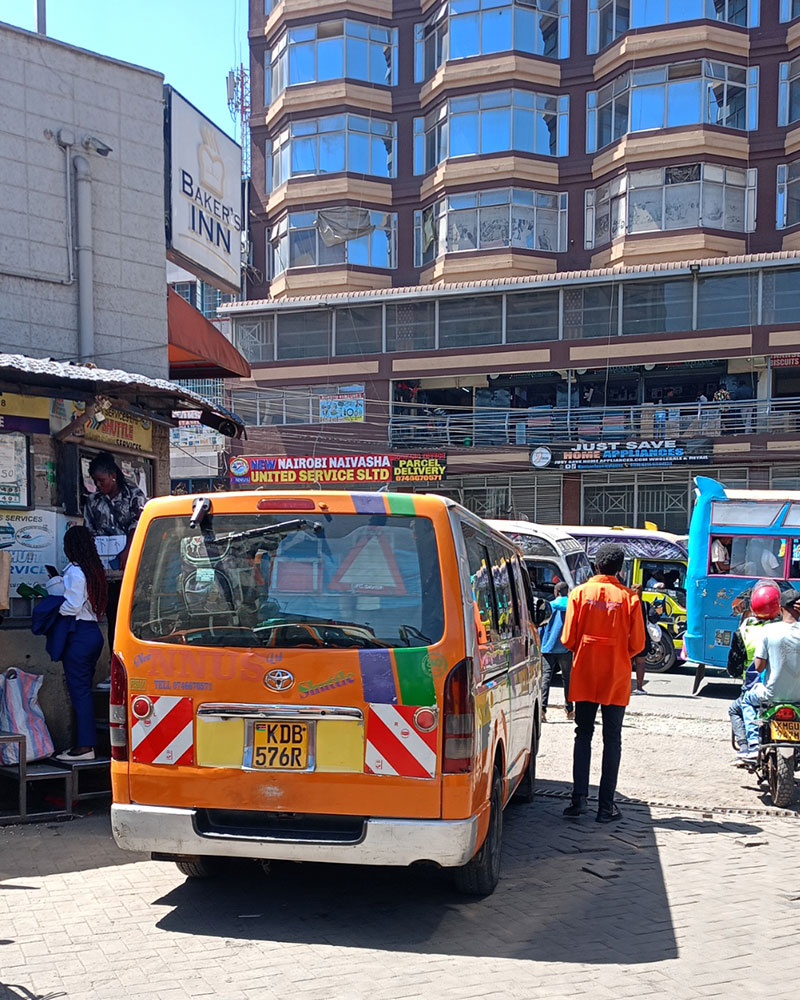Naivasha stage in Nairobi NNUS Bus Service Nairobi Stage Junction of Ronald Ngala and River Road