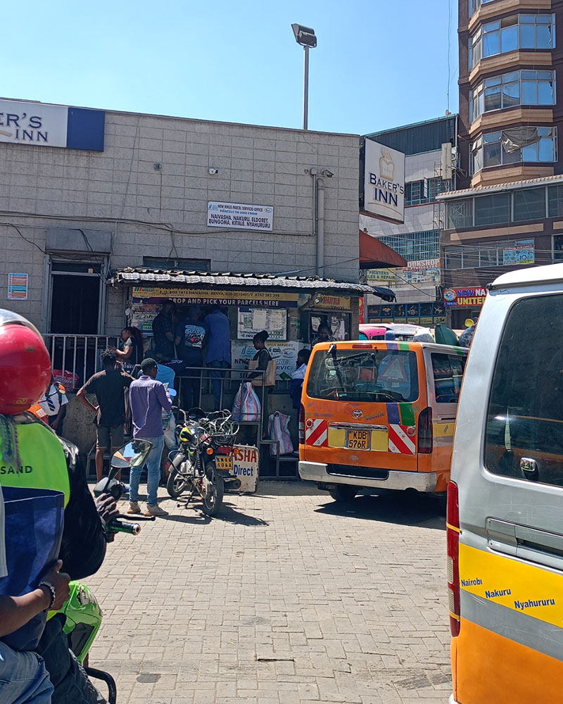 Naivasha stage in Nairobi NNUS Bus Service Nairobi Stage Junction of Ronald Ngala and River Road 33