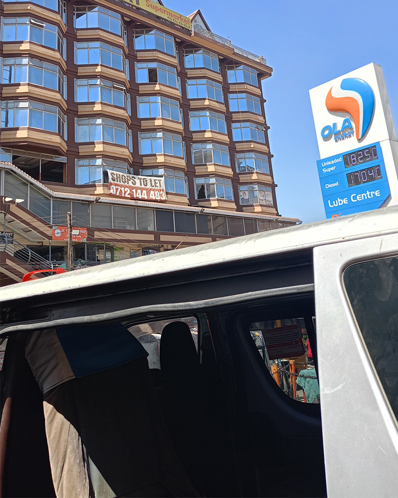 Naivasha stage in Nairobi NNUS Bus Service Nairobi Stage Junction of Ronald Ngala and River Road