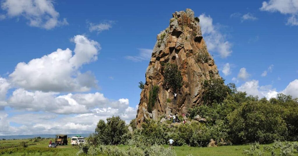 Picture of fischers tower hells gate Rock Climbing in Naivasha
